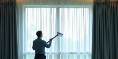 Commercial drapes cleaning service kyle-bay-nsw hotels offices