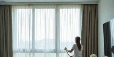 Delicate sheer drape cleaning kyle-bay-nsw Matty Curtain Cleaning